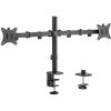 Maclean MC-754N, Double monitor desk holder, 17-32"