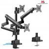 Maclean MC-811, Triple monitor stand, 17-27"