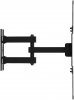 Maclean TV Mount / Bracket, max VESA 400x400, 32-55", up to 25 kg, black, tilt adjustment 0°–-15° and swivel adjustment +90°–-90°, MC-190