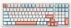 Mchose Klawiatura gamingowa Mchose K99 MCHOSE Icy Creamsicle bezprzewodowa mechaniczna podświetlana pomarańczowa