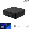 MSI Cubi NUC AI+ 3MG-002EU WIN11PRO/Core Ultra 9 386H/32GB/1TB/UHD/Black