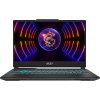 MSI Cyborg 15 A13VE-1067XPL Translucent Black, 15.6" FHD IPS 144Hz, Core i7-13620H, 16GB, 512GB, GeForce RTX 4050 6GB (DLSS 3), No OS