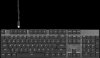 Natec NKL-2391, US, Black/Gray