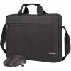 Natec Wallaroo 2 Laptop Bag + mouse, 15.6", Black