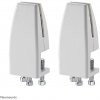 Newstar Desk clamp set (2 pcs), max 5 kg, White