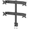Newstar FPMA-D700D4, Quad desk monitor arm, 19-30"