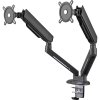 One For All Universal Gaming Dual Monitor Arm RGB, 21-45"