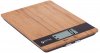 Oromed Kitchen scale of bamboo BLACK