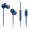 Panasonic Panasonic RP-TCM225DEA USB-C Wired Earphones, In-Ear with Built-in Mic, Blue | Panasonic