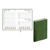 Plānotājs 2026 gadam EKO Manager soft A5, diena, mākslīgā āda, zaļš