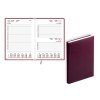 Plānotājs 2026.gadam EKO Manager A5, diena, mākslīgā āda, bordo