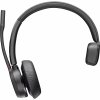 Poly Voyager 4310-M Einseitiges Headset, UC kompatibel +USB-A to USB-C Kabele +BT700 Bluetooth-Adapter