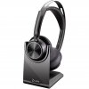 Poly Voyager Focus 2 USB-C-C Headset +USB-C/A Adapter +Charging Stand 9T9J5AA