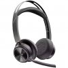 Poly Voyager Focus 2-M USB-C-C Headset USB-C/A Adapter Charging Stand