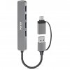 Port Connect | Hub USB-C/USB-A vers 4 ports USB-A 3.0 5Gbps
