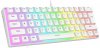 Rampage Klawiatura gamingowa Rampage Radiant K11 60% RGB Blue Switch przewodowa mechaniczna podświetlanabiała
