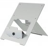 R-GO Tools RISER FLEXIBLE LAPTOP STAND ADJUSTABLE SILVER