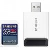 Samsung PRO Ultimate, SDXC, 256GB, UHS-, U3, V30 +Reader