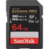 Sandisk Extreme Pro, SDXC, 64GB, UHS-II, U3, V60
