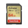 SanDisk Extreme, SDXC, 64GB, UHS-I, U3, V30