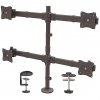 Startech Desk Mount Quad Monitor Arm, 13-27"