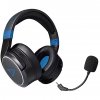 Steelplay STEELPLAY - GAMING HEADSET MELTATECH COBALT kabelloses Gaming Headset mit 32 Stunden Akkulaufzeit, schwarz