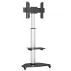 Techly Floor Stand with Shelf Trolley TV, 37-70"