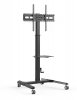 Techly Floor Trolley with Shelf for TV, 32-70"