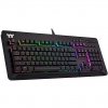 Thermaltake Gaming keyboard eSports Level 20 GT RGB Black Cherry MX Silver