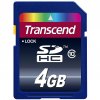 Transcend SDHC, 4GB, MLC, Class 10