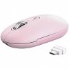 Trust Datorpele Trust Seron Slim Multi-Wireless Hyperscroll Mouse Pink