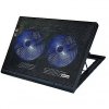 Vakoss LF-2463 notebook cooling pad 43.2 cm (17") Black