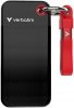 Verbatim Pocket SSD External Drive 256GB USB-C 3.2 gen.2 / black-red