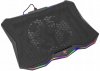 White Shark Glacier 17.3" czarna rainbow LED