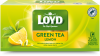 Zaļā tēja LOYD, citrona garša, 25 x 1,5 g