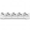 Zebra HC2X/HC5X HC WHITE 5SLOT CHARGE ONLY CRADLE COMP. W/HAND STRAP