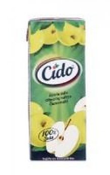 Ābolu sula CIDO 100%, 200 ml