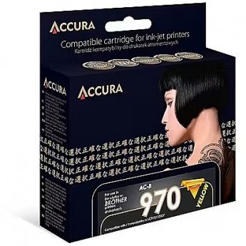 Accura ink Brother (LC970/1000Y) zamiennik XL
