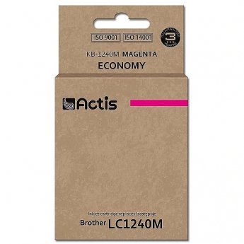 Actis KB-1240M ink for Brother printer; Brother LC1240M/LC1220M replacement; Standard; 19 ml; magenta.
