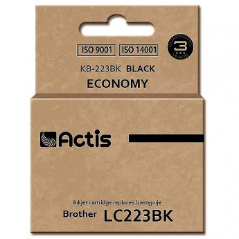 Actis KB-223BK ink (replacement for Brother LC223BK; Standard; 16 ml; black)
