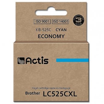 Actis KB-525C ink (replacement for Brother LC-525C; Standard; 15 ml; cyan)