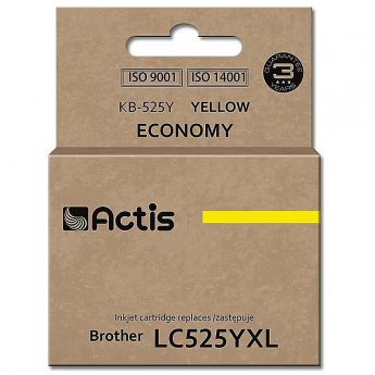 Actis KB-525Y ink (replacement for Brother LC-525Y; Standard; 15 ml; yellow)