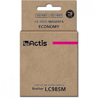 Actis KB-985M Ink cartridge (replacement for Brother LC985M; Standard; 19,5 ml; magenta)