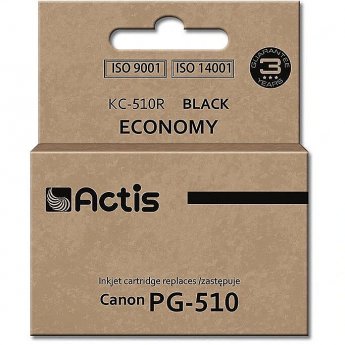 Actis KC-510R ink (replacement for Canon PG-510; Standard; 12 ml; black)