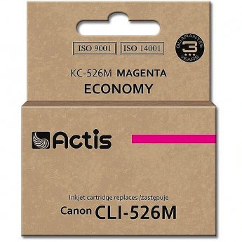 Actis KC-526M ink (replacement for Canon CLI-526M; Standard; 10 ml; magenta)