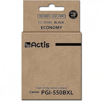 Actis KC-550Bk ink (replacement for Canon PGI-550Bk; Standard; 23 ml; black (with chip)