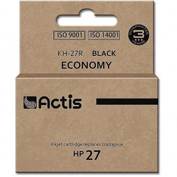 Actis KH-27R ink (replacement for HP 27 C8727A; Standard; 20 ml; black)