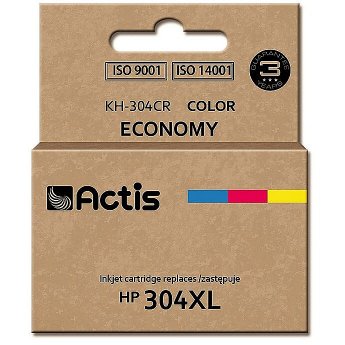 Actis KH-304CR ink (replacement for HP 304XL N9K07AE; Premium; 18 ml; color)