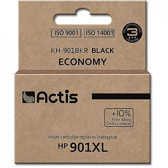 Actis KH-901BKR ink (replacement for HP 901XL CC656AE; Standard; 20 ml; black)