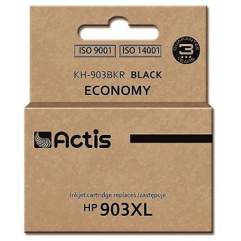 Actis KH-903BKR ink for HP;  replacement for HP 903XL T6M15AE; Standard; 30ml; black - New Chip